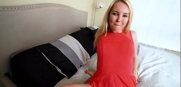  MILF stepmom lures me into sex but we almost got caught